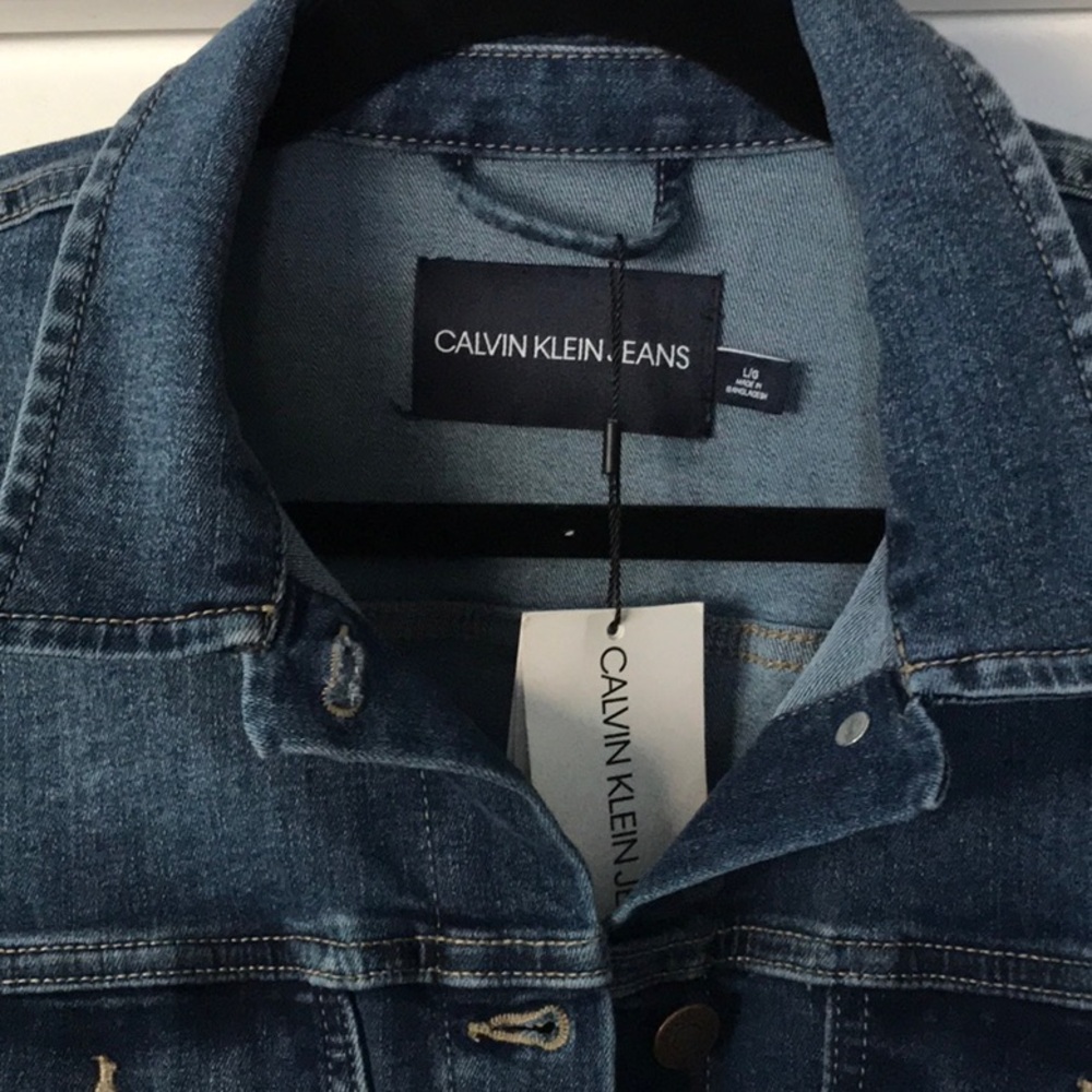 Calvin Klein Jean Jacket - Picture 3 of 6